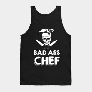 Bad ass chef t shirt funny chef Tank Top